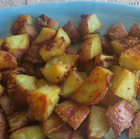 Honey Mustard Roasted Potatoes