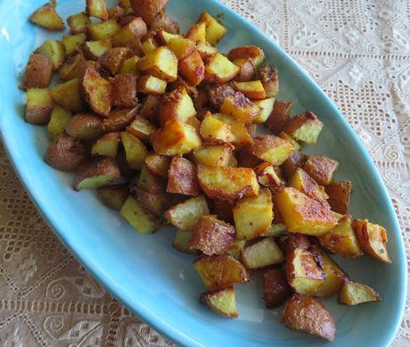 Honey Mustard Roast Potatoes