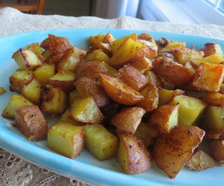 Honey Mustard Roasted Potatoes