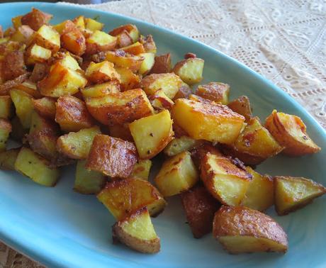 Honey Mustard Roasted Potatoes