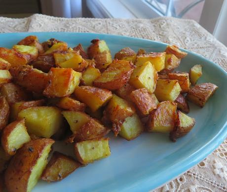 Honey Mustard Roasted Potatoes