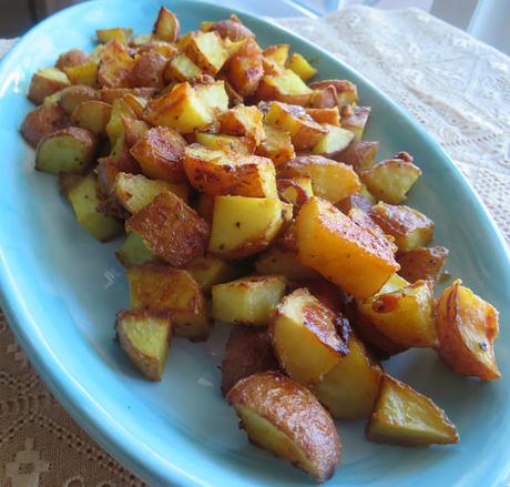 Honey Mustard Roasted Potatoes