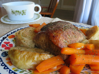 Pot Roasted Pork with Cabbage & Carrots