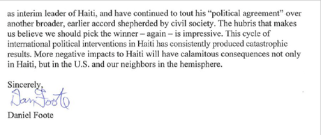 U.S. Envoy To Haiti Resigns Over Inhumane Deportations