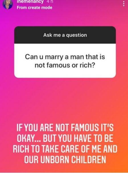 ”I Cannot Marry A Poor Man”