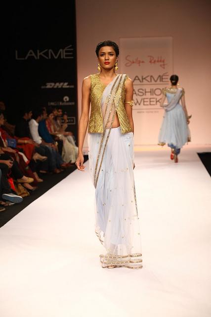 Designer Shilpa Reddy LFW WF 2013 (25)