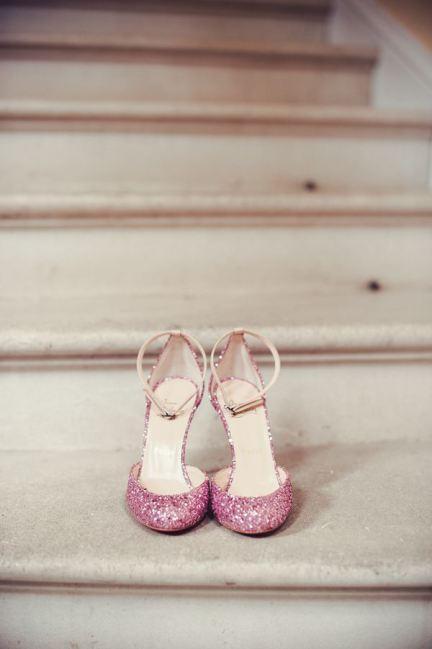 tuesday shoesday pink glitter christian louboutin heels shoes