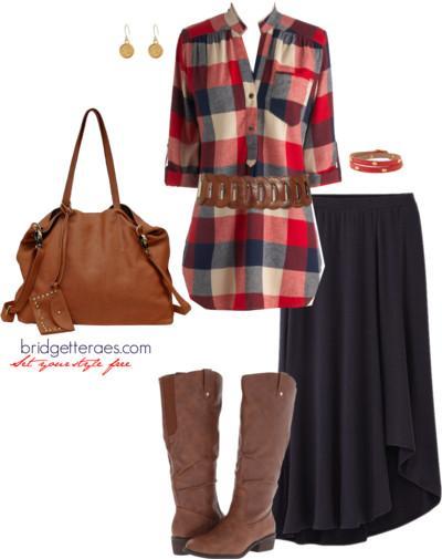 One Item, Five Fashionable Ways. Look 1