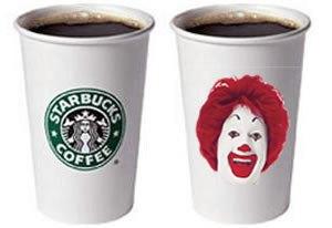 Starbucks vs McDonald's