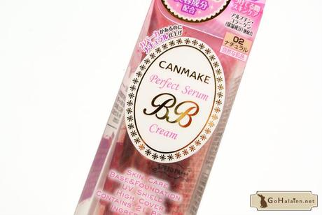 Canmake Perfect Serum BB Cream #02 Natural Review