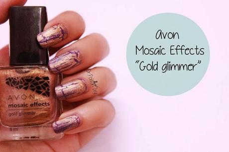 Avon Mosaic Effects Nail polish swatches