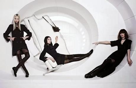 KARL LAGERFELD SHOOTS CHANEL FALL 2013 CAMPAIGN STARRING SOO JOO, CHIHARU OKUNUGI AND ASHLEIGH GOOD