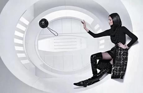 KARL LAGERFELD SHOOTS CHANEL FALL 2013 CAMPAIGN STARRING SOO JOO, CHIHARU OKUNUGI AND ASHLEIGH GOOD