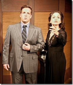Kevin R. Siembor and Kelli Harrington star as Tony and Maria Callas in Theo Ubique Cabaret Theatre's Review: Master Class (Theo Ubique Cabaret Theatre)