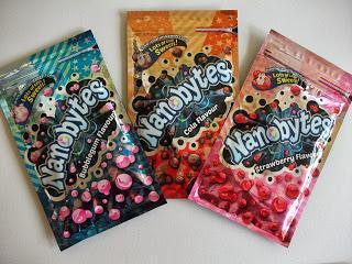 Nanobytes: Cola, Bubblegum & Strawberry space-themed sweets Review!