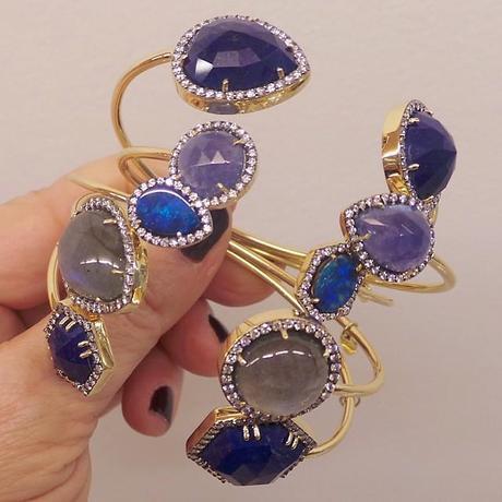 Blue Jemma Wynne Bangles by @Ylang23