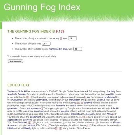 How using the Gunning Fog Index improves your writing