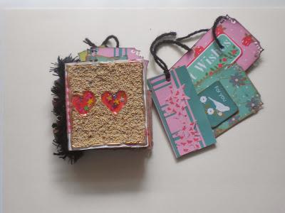 Tutorial Tuesdays - How to make a Capturing Moment Mini Journal? and Competition