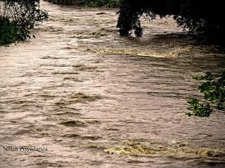 Impact of Phailin cyclone in Ranchi city of India.