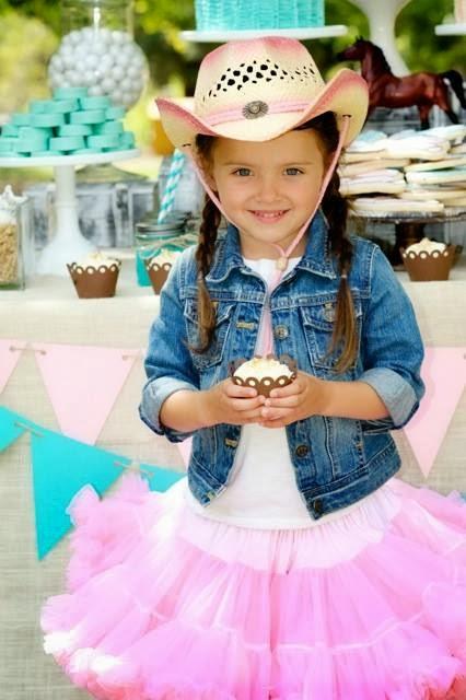 A Vintage  Cowboy and Cowgirl Western Themed party for five year old Twins by Jackie from Jack and Kate