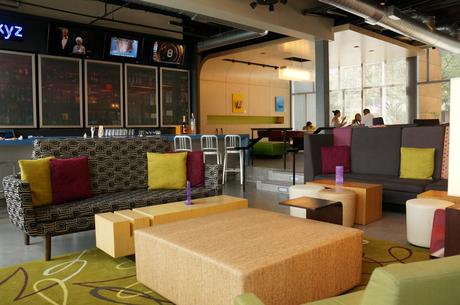 aloft hotel lobby lounge