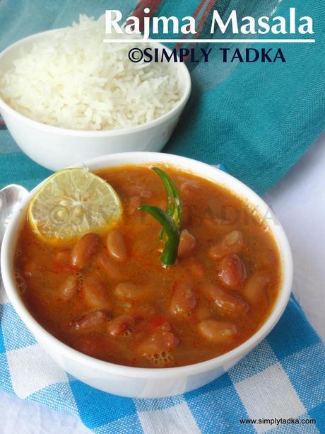 Rajma Masala and Steam Rice