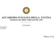 Proud Member Accademia Italiana Della Cucina