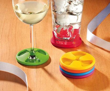 Silicone-Grip-Coaster-Set