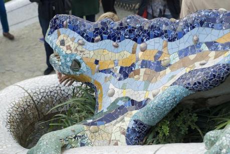 Lizard - Front of Parc Guell - Barcelona