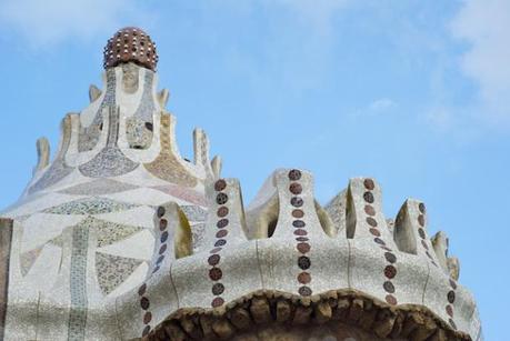 Roof of Office - Guell Park