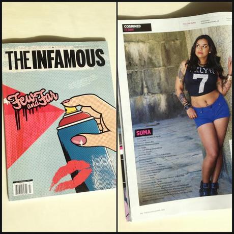 I'm In Print!: The Infamous Magazine + Photo-shoot Highlights