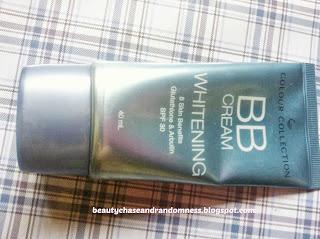 BEAUTY REVIEW: Colour Collection Gluta Whitening BB Cream SPF 30