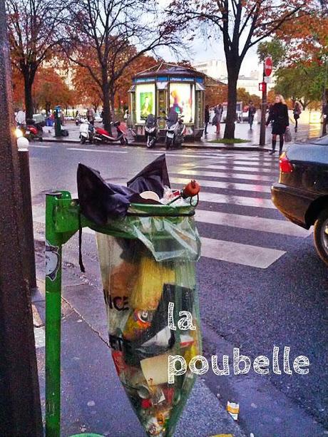 french lesson #3: garbage.