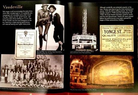 Elgin Theatre, WinterGarden Theatre, 100th Anniversary, Brochure, Interior Spread, Edith Levy Photography,