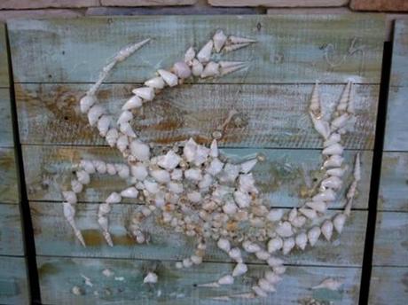 shell art by Mary Hong
