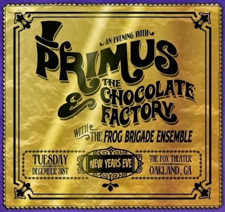 primus and the chocolate factory shirt