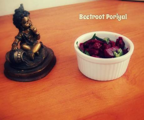 Beetroot Poriyal | Beetroot Stirfry