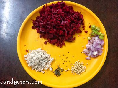 Beetroot Poriyal | Beetroot Stirfry