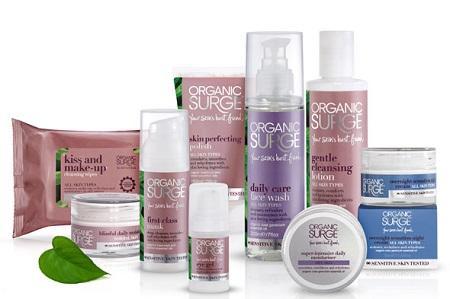 Organic Surge takes your skin to the spa