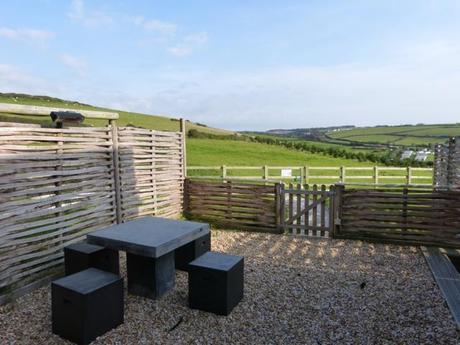 View from Porthcothan Eco Cottage