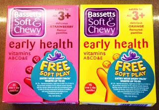 Free Soft Play with Bassetts Soft & Chewy Vitamins