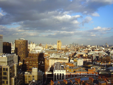The View From Westminster Cathedral Bell Tower