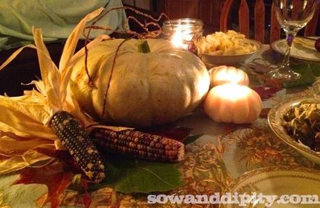 tablescape for fall