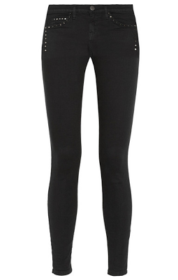 black skinny jeans