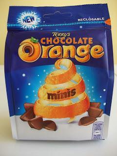 a mini bagged version of terrys chocolate orange