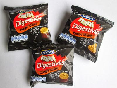 Review: New McVitie's Mini Digestives Creepy Shapes