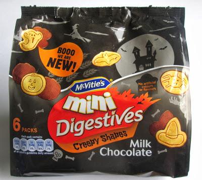 Review: New McVitie's Mini Digestives Creepy Shapes