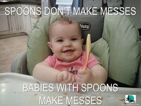 This Week in Fatherhood #3: Messy Spoons and Angry Birds