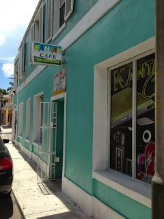 Record Store Review - Kantar Cafe - Internet Service DVD CD Players - Nassau, Bahamas