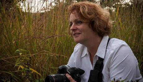 Photo of woman with camera